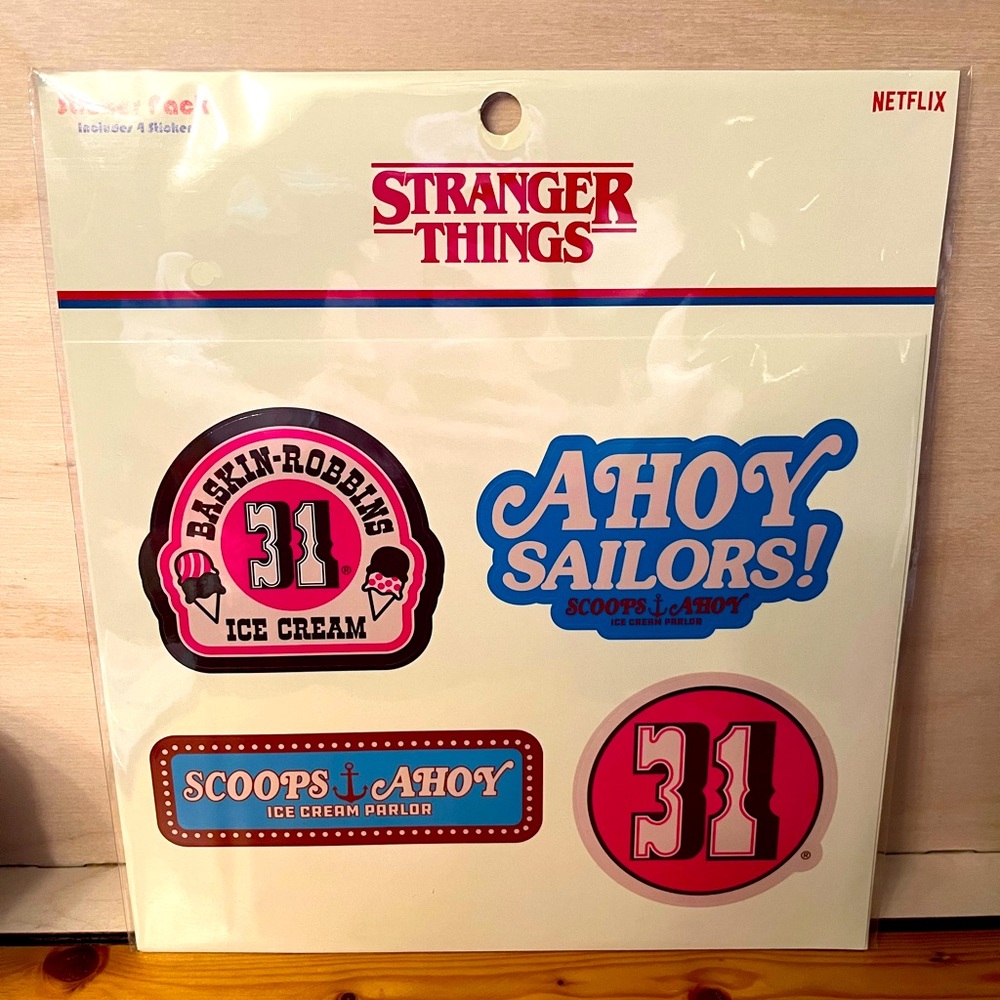 Stranger Things Stickers/decals